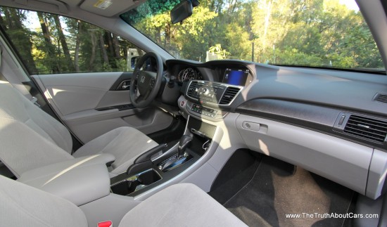 Description: 2013 Honda Accord EX, Interior, Dashboard, Picture Courtesy of Alex L. Dykes